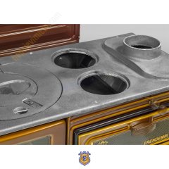 ERENDEMİR MAJOLİK ŞÖMİNE KUZİNE TUĞLALI PİK AYAKLI EK104F-T-P
